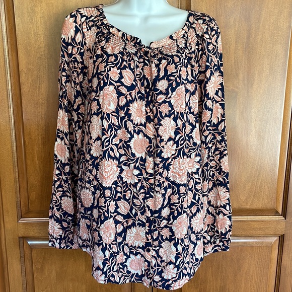 LUCKY BRAND BLOUSE EXCELLENT CONDITION! SIZE M - Picture 9 of 9